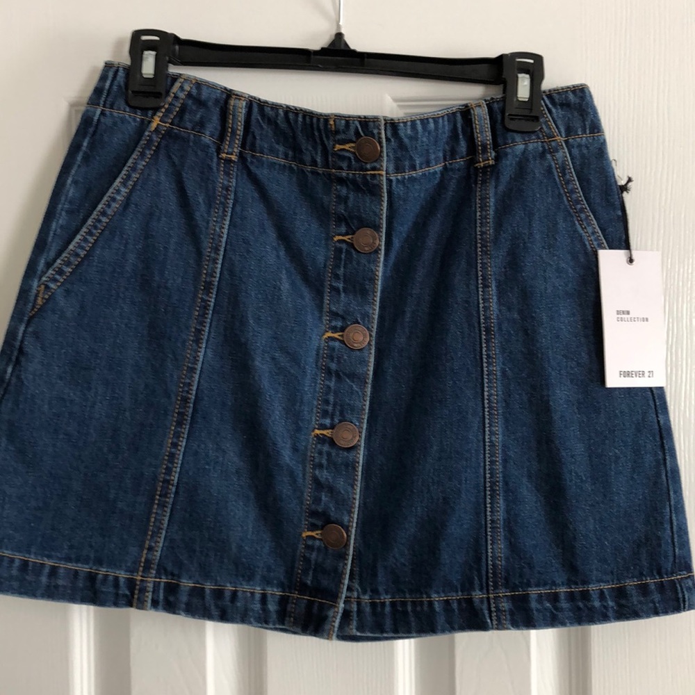 Forever 21 denim skirt